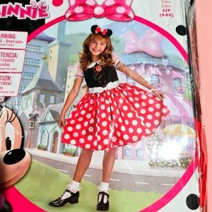 Disney Minnie Mouse Costume Sz Small